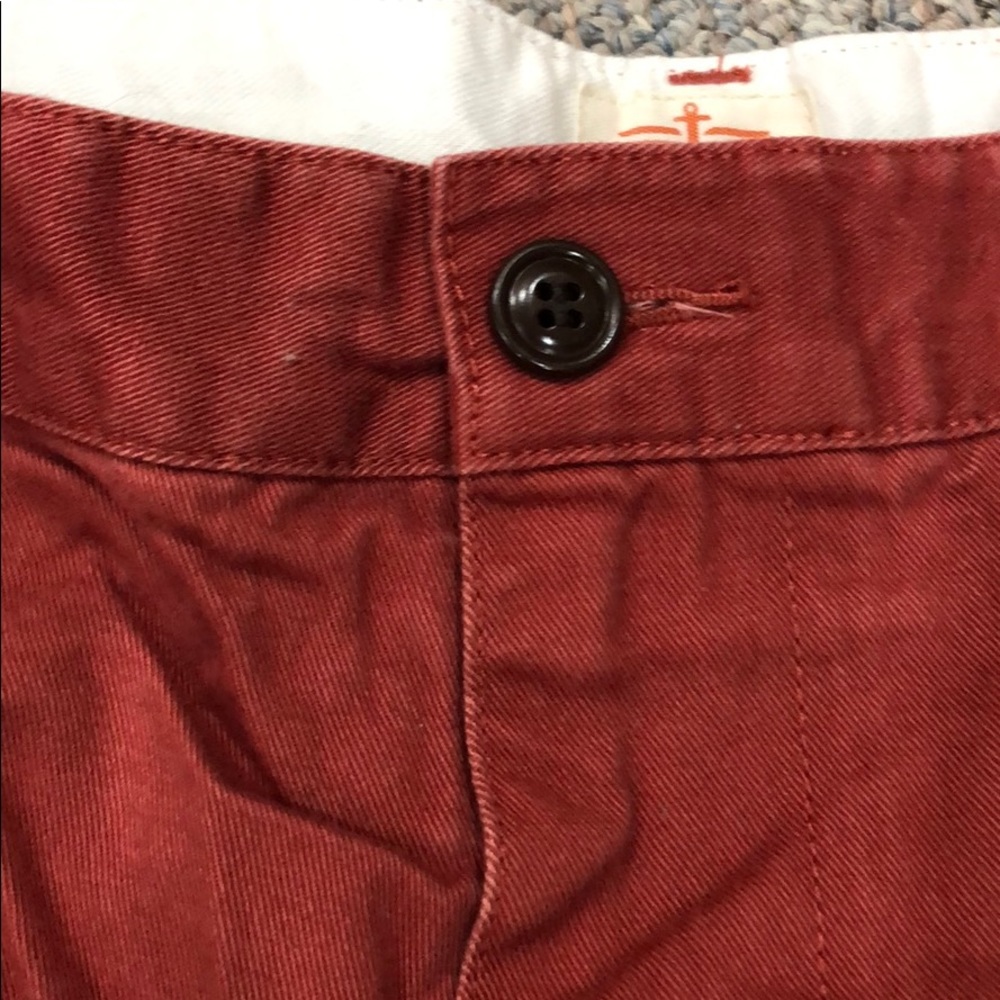 🚢EUC Dockers Men’s Shorts Size 34 Burgundy - Picture 2 of 6